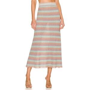 Misa Los Angeles 'Luca' Green Skirt Size L - NWT